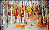 Fall Paintings - Fall Birches by 2011